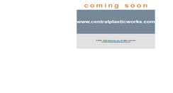 Desktop Screenshot of centralplasticworks.com